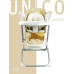 Стульчик для кормления Unico Leggero 3в1 для детей с рождения (стульчик, шезлонг, качели)