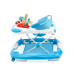Ходунки Carrozza 3 в 1 (ходунки, качалка, стульчик для кормления) с игровой панелью и игрушками